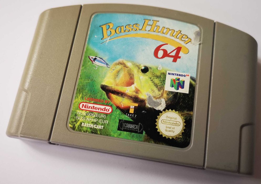 Bass Hunter 64 N64 Nintendo 64 PAL