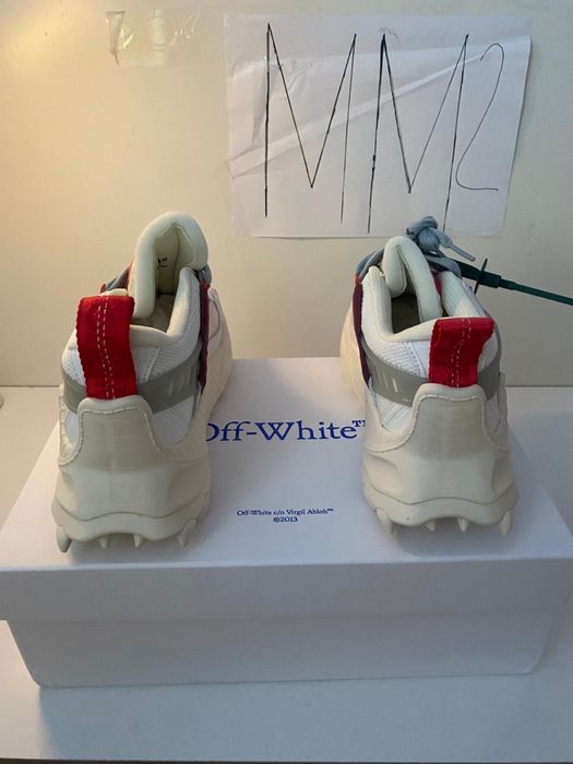 Adidasi/Sneakers Off-White Odsy-1000 Cream White Blue