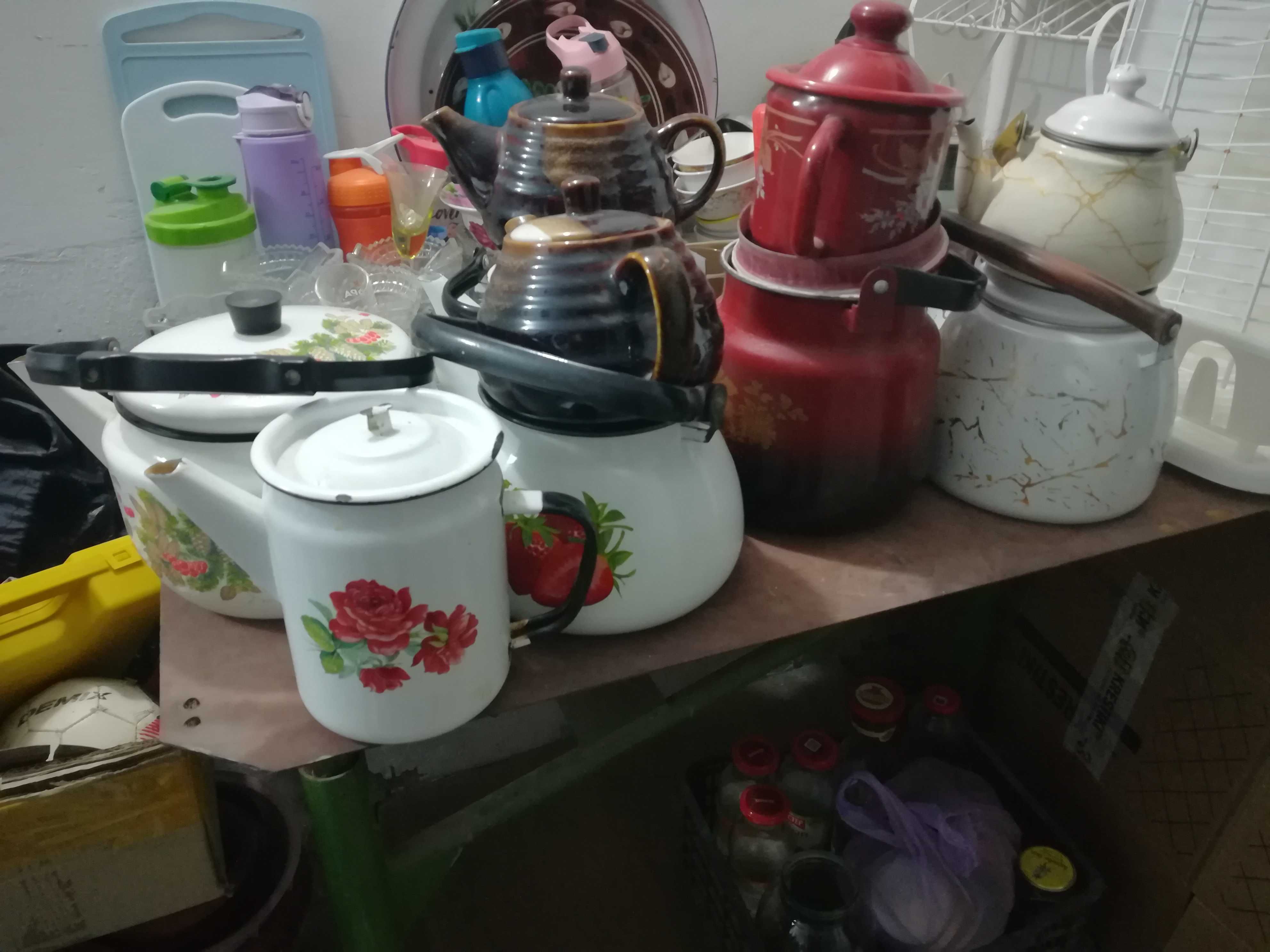 Чайники разных объемов