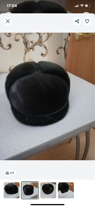 Продам шапку норковую ушанку,кепку норковую и кожанную дубленку