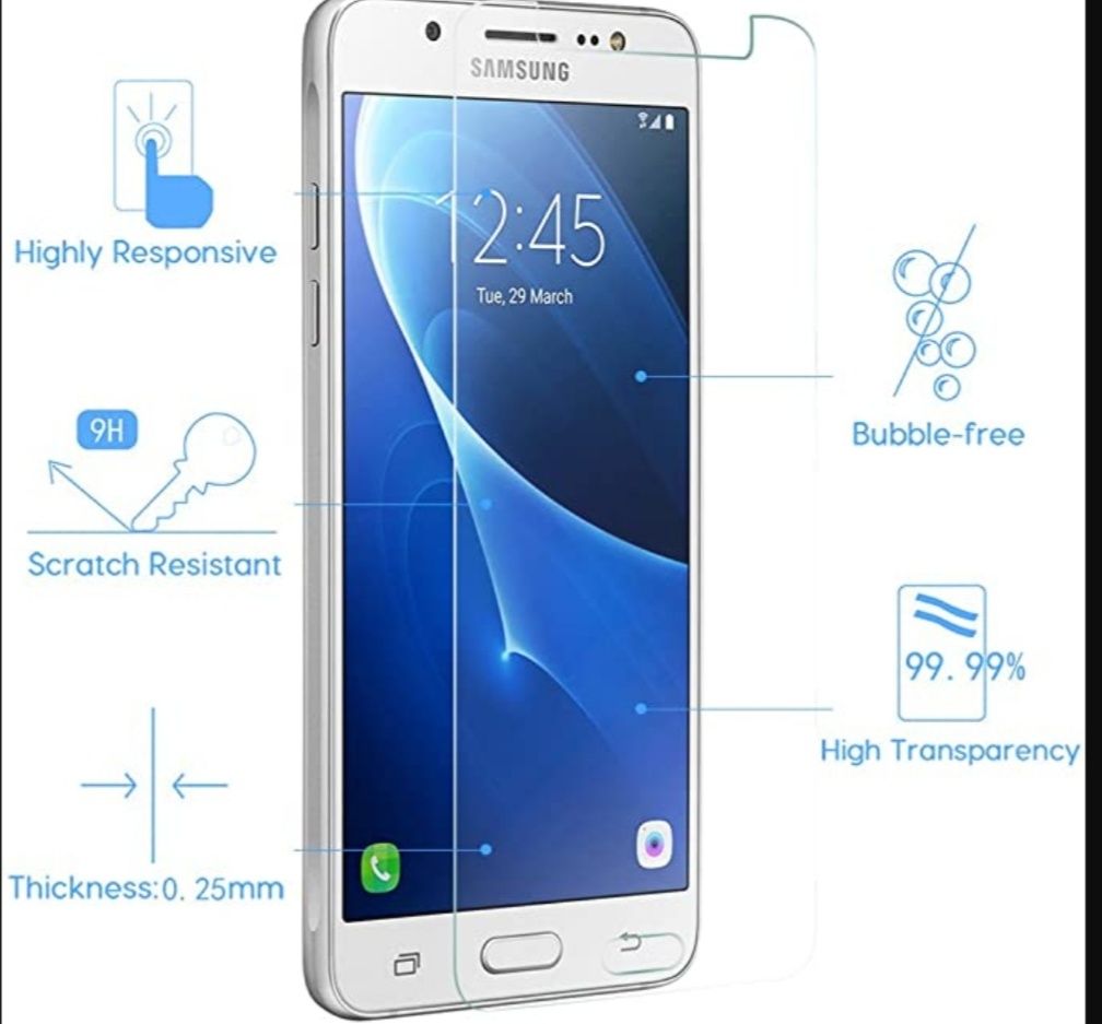 Стъклен протектор, Screen protector за Samsung J5