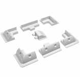 Set fixare panouri fotovoltaice rulota, camper 7 piese