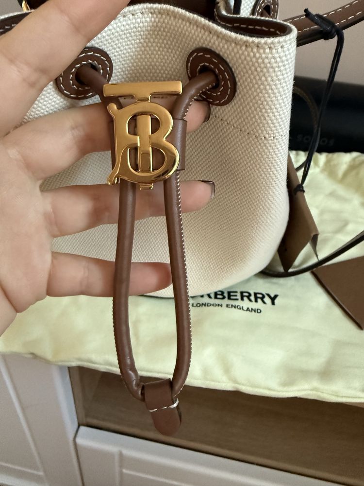 Burberry mini bucket bag