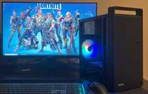 Геймърски компютър i5 4590 RX 460 4GB GDDR5 RAM 16GB SSD 256GB RGB