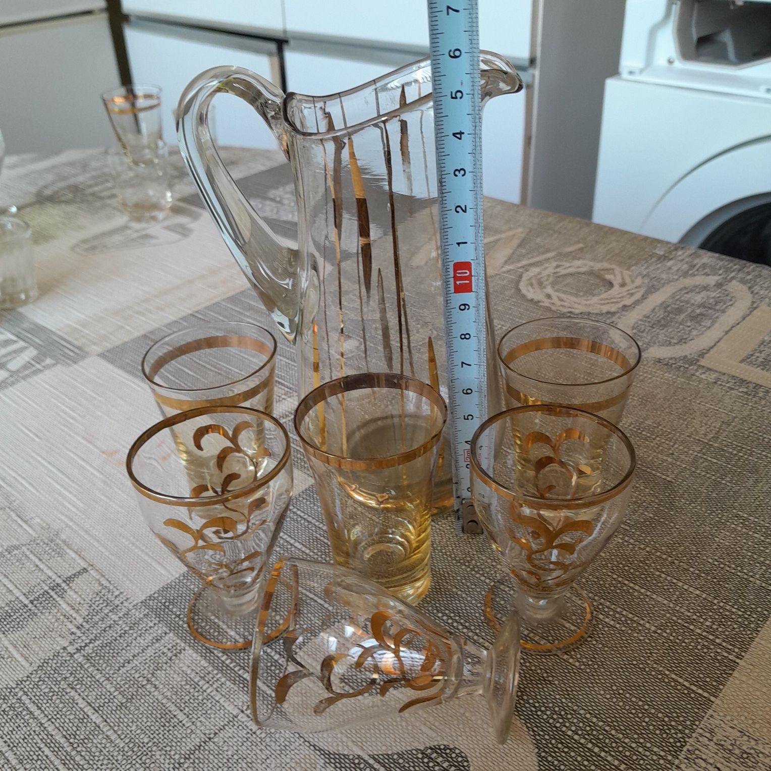 Стъклен сервиз за ракия