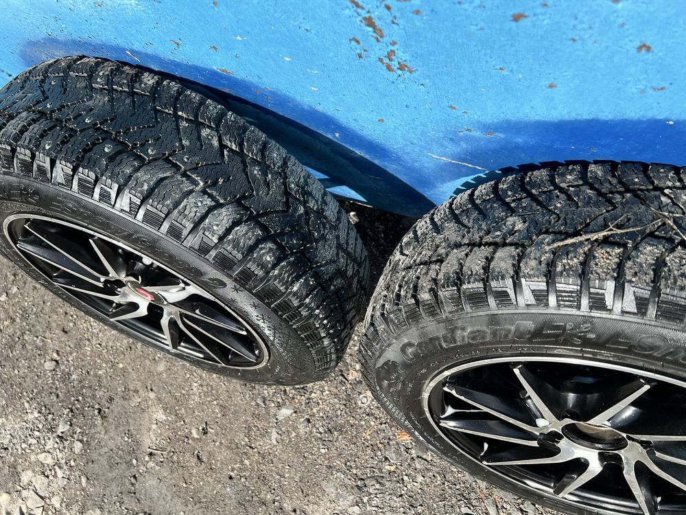 Продам комплект дисков на новой резине r14 4\100