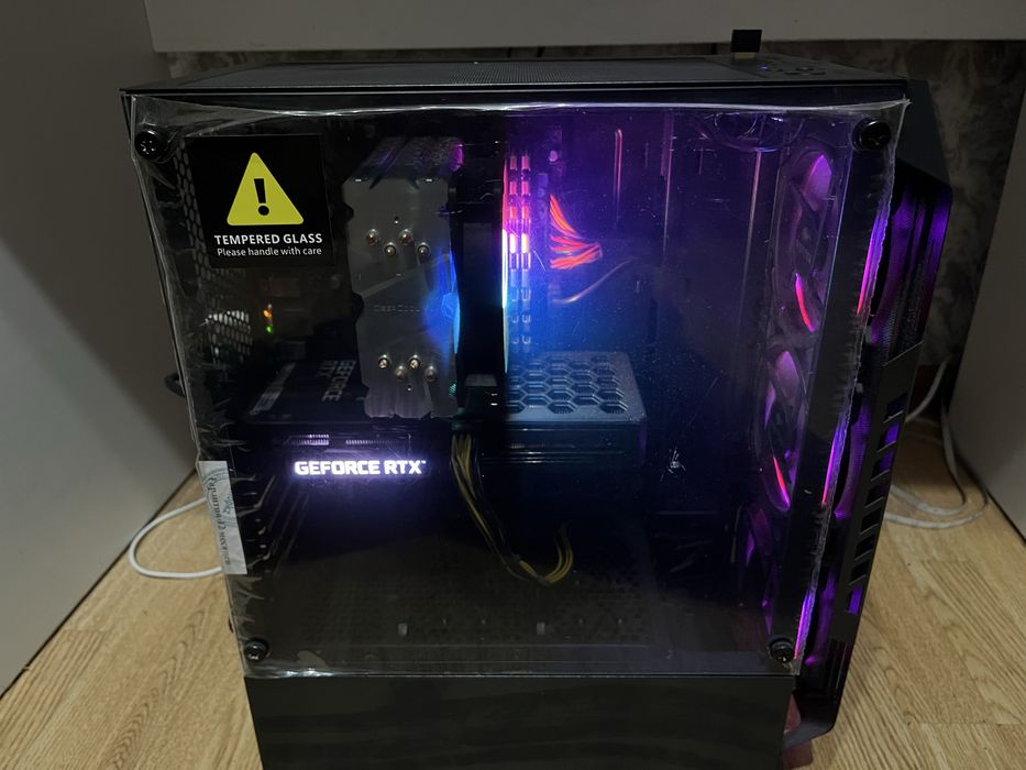 Мощный игровой ПК монитор 24.5 XTREON клавиатура и мышь в подарок