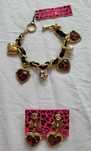 Cercei, bratara, colier, lant Betsey Johnson