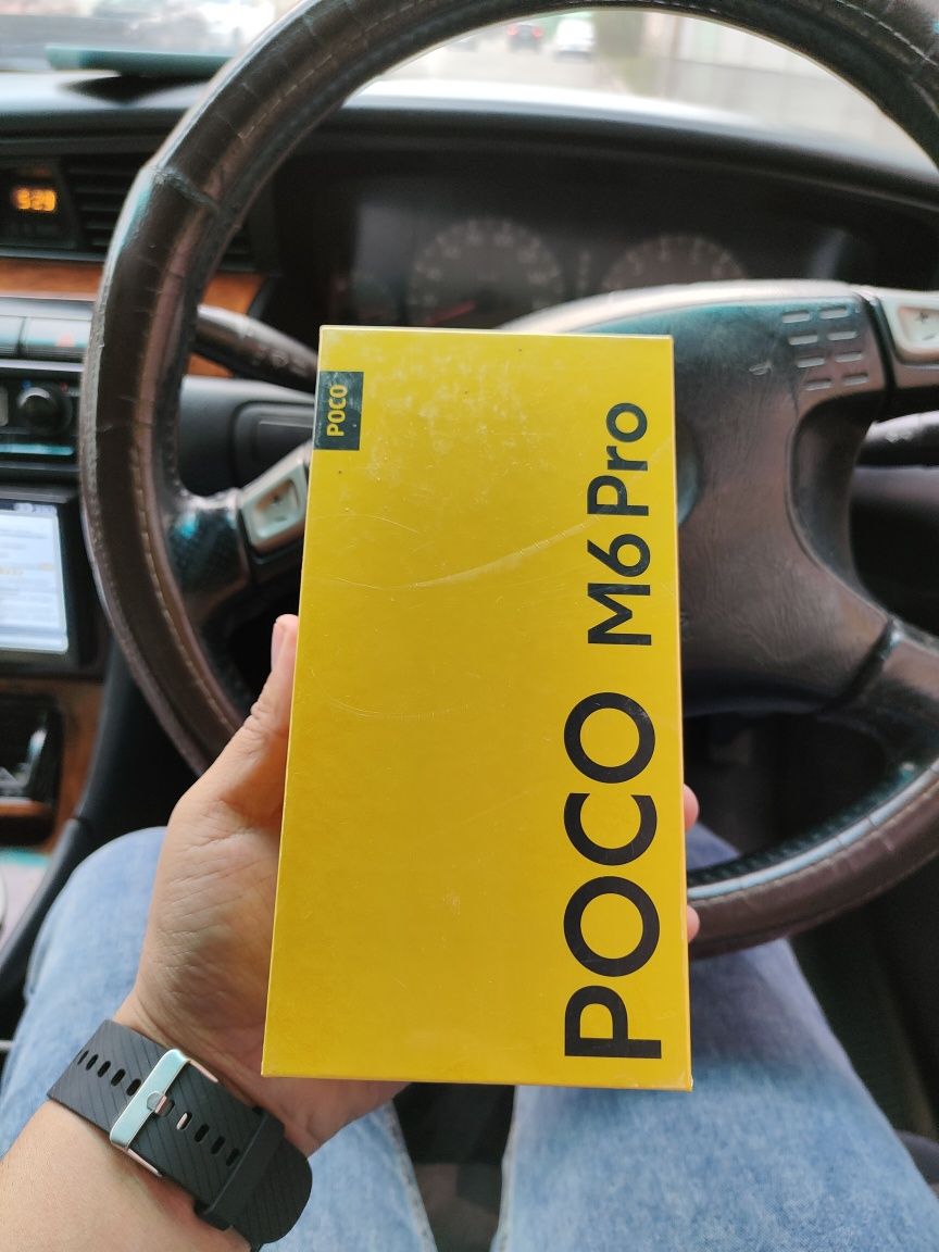 Poco M6 pro новый 12/512