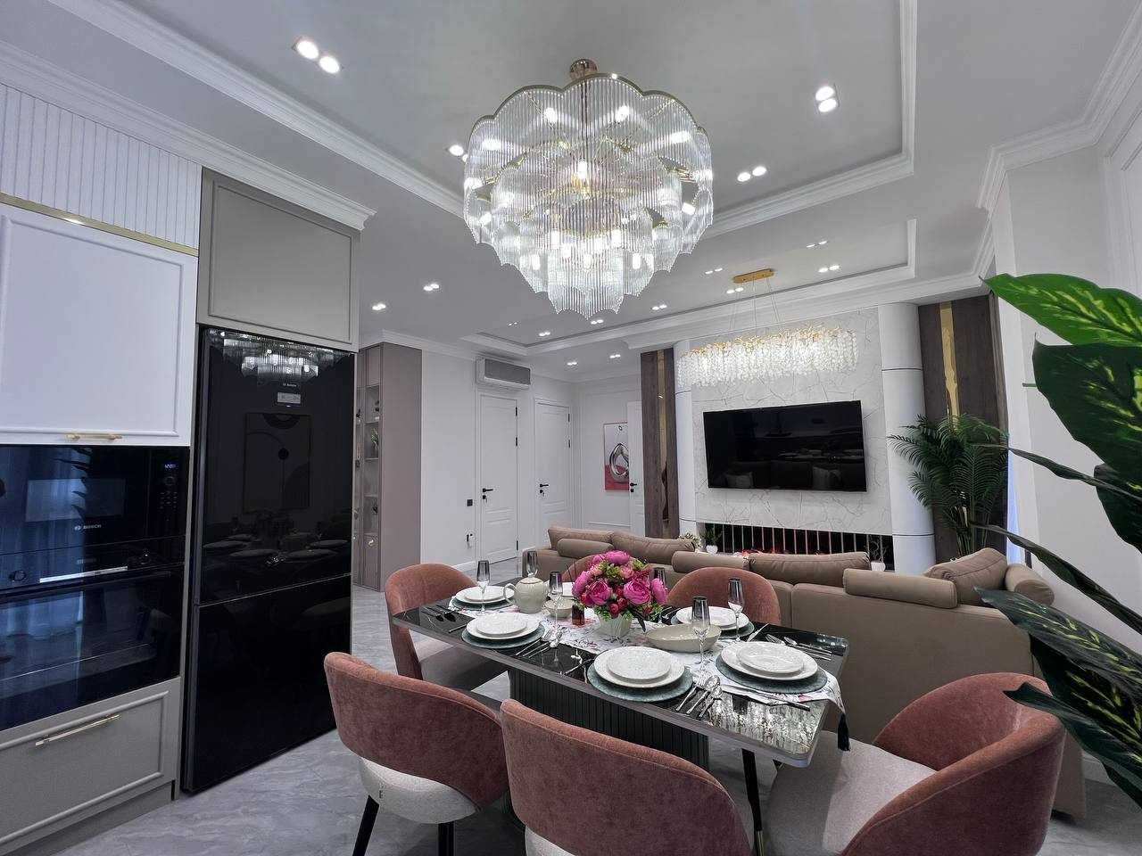 3-х комнатная в ЖК «Mirabad Avenue» (ор. ЛА Крема) ID: 2553