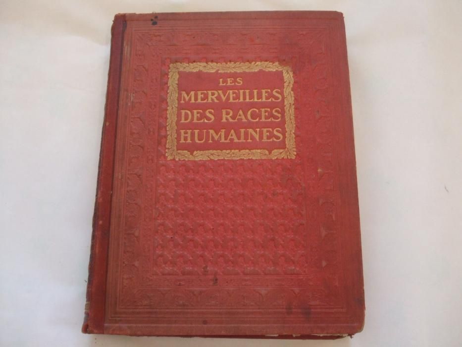 "Les Merveilles des Races Humaines" 1920-Carte de colectie