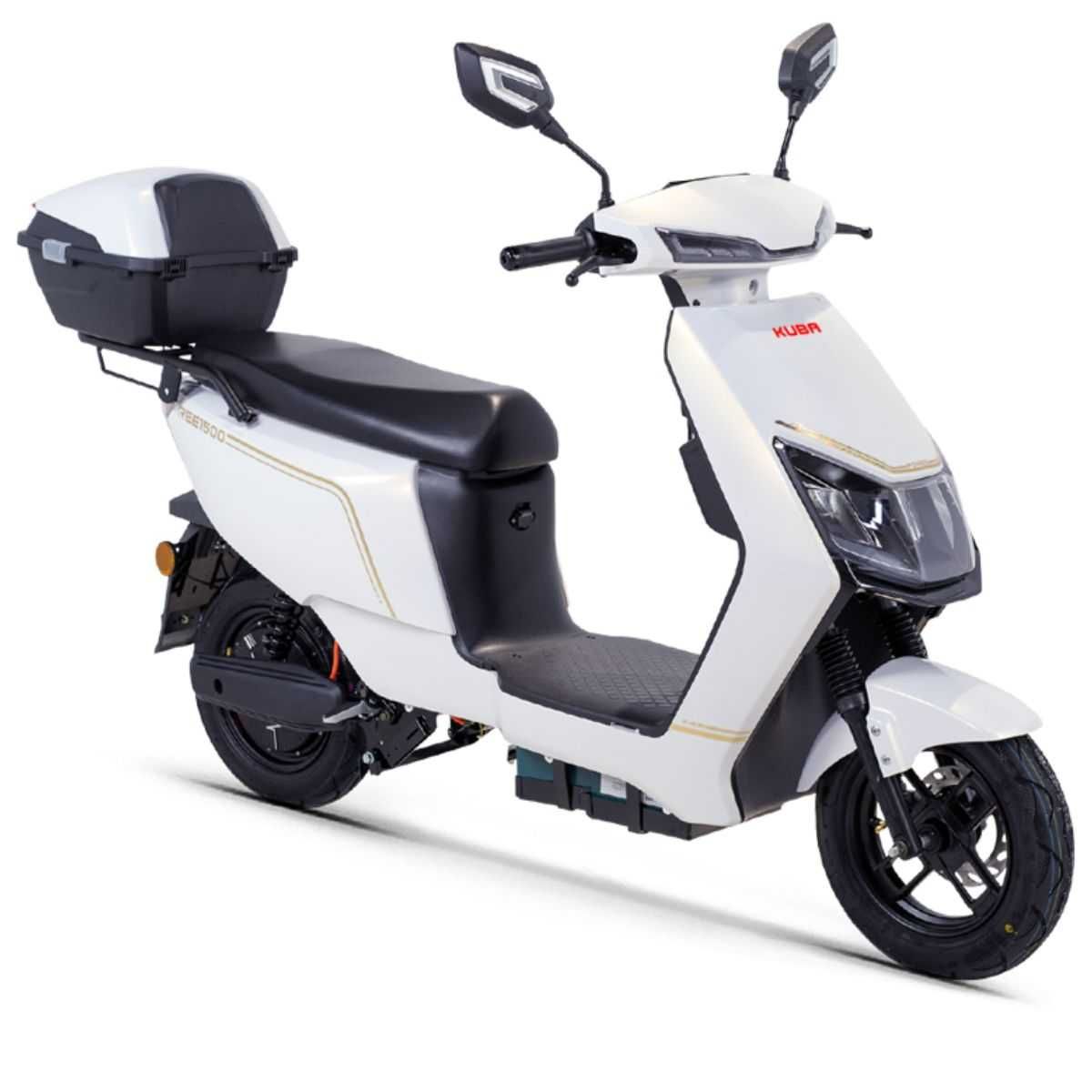 Scuter electric Kuba REE1500 cu motor de 1500W si autonomie de 70KM.