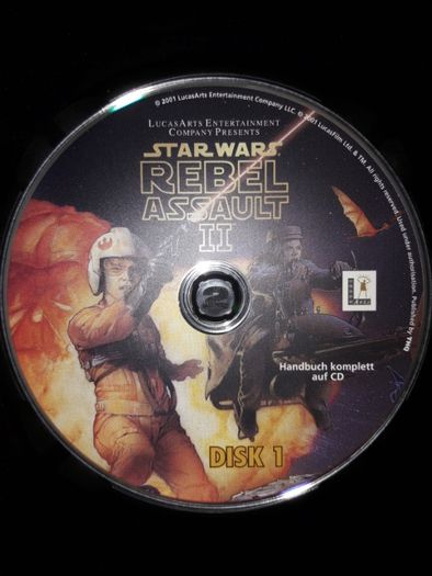 Star Wars: Rebel Assault II: The Hidden Empire 2 x CD-PC