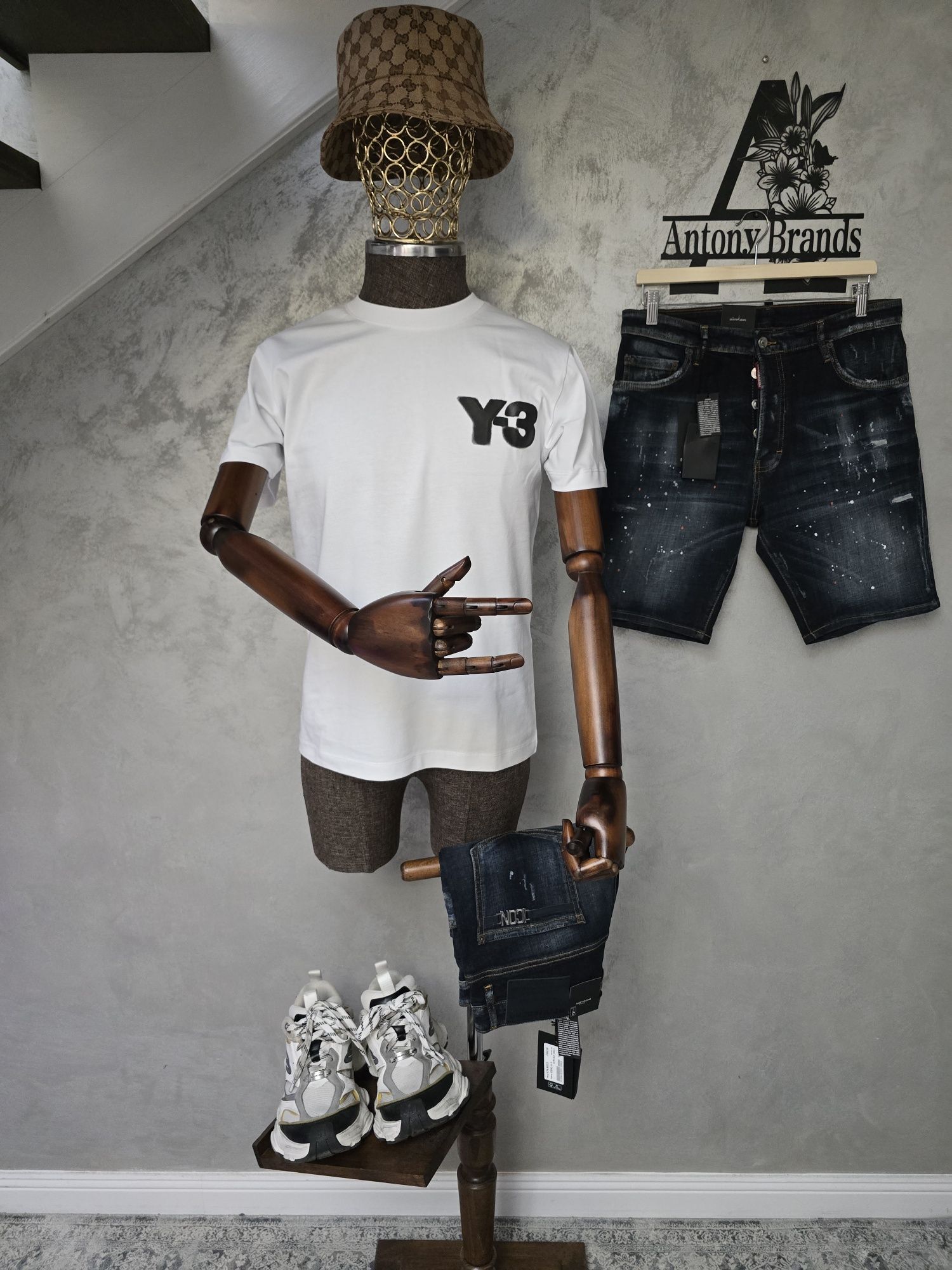 Tricou bărbați Y3, balenciaga, Louis vuitton