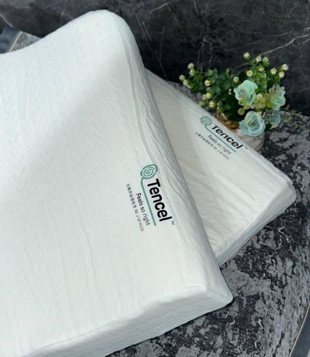 Ортопедическая подушка для сна TENCEL, 50х70 см
