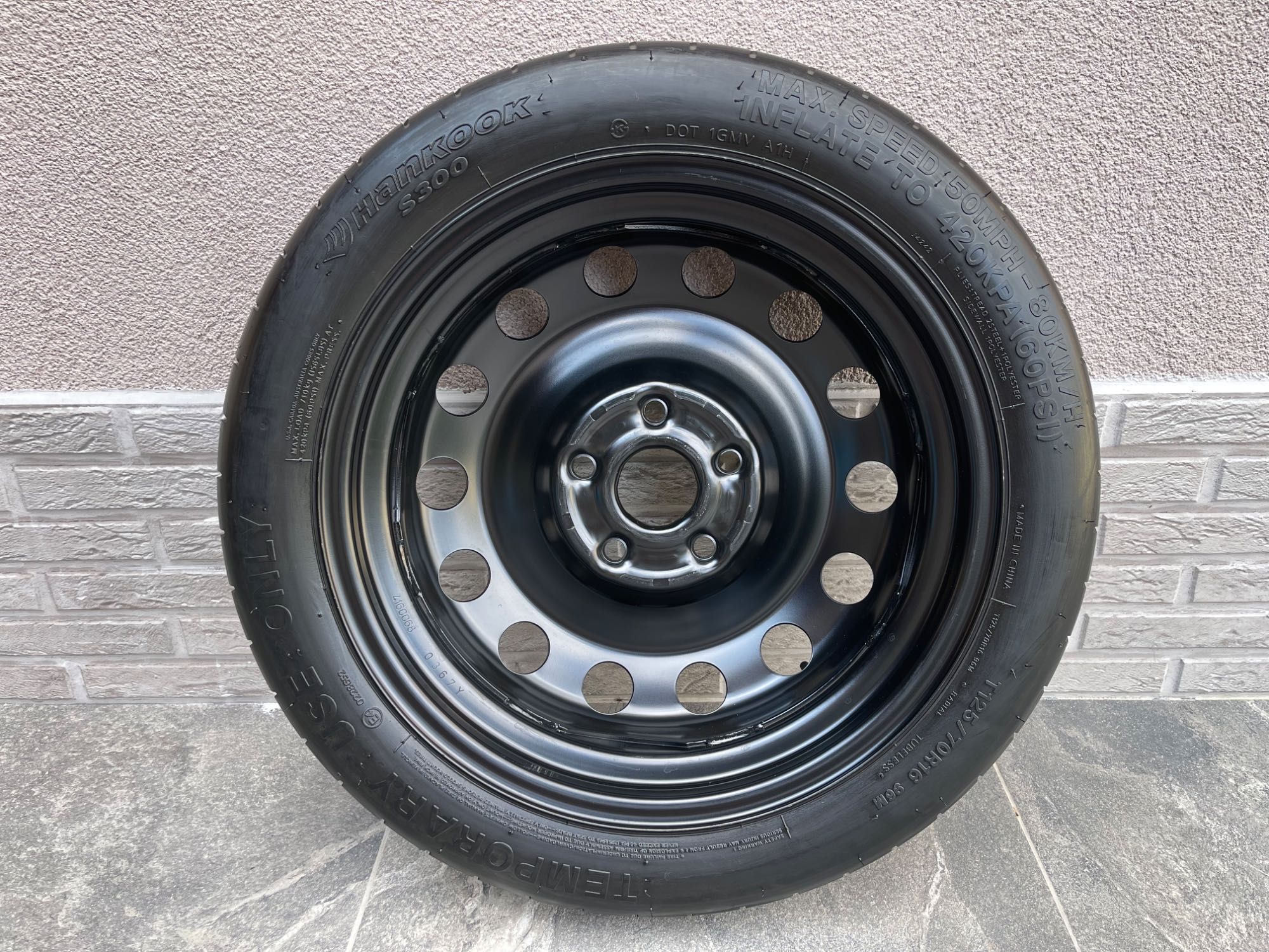 Патерица резерна гума 5x112 16 цола VW/Audi