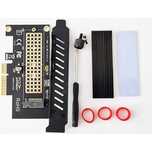 Adaptor SSD NVME PCIe x4 intern + radiator pentru model M.2 calculator