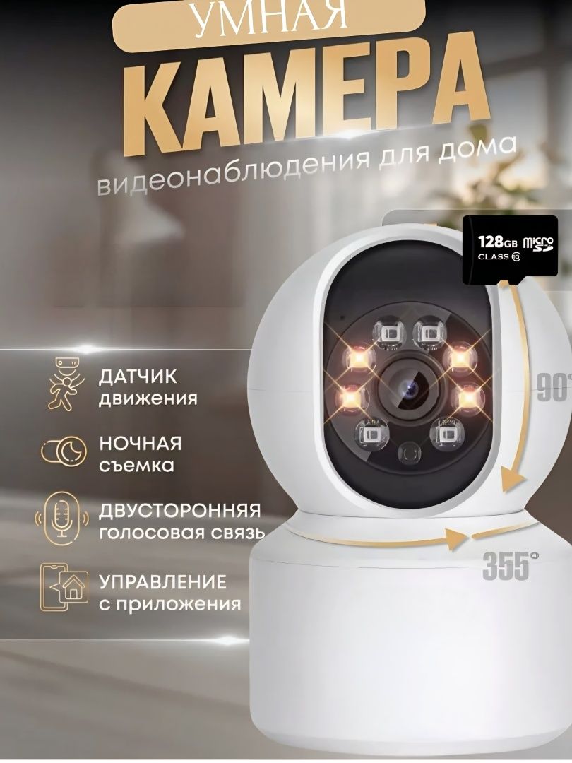 Wifi camera  360° Smart камера Безпроводной