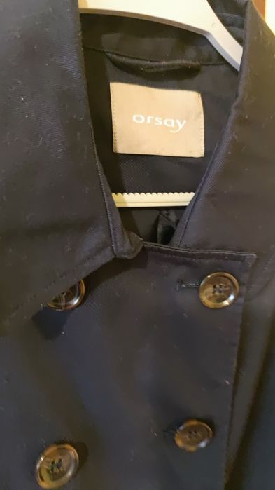 Trenci dama bleumarin