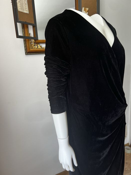 Rochie simpla din catifea