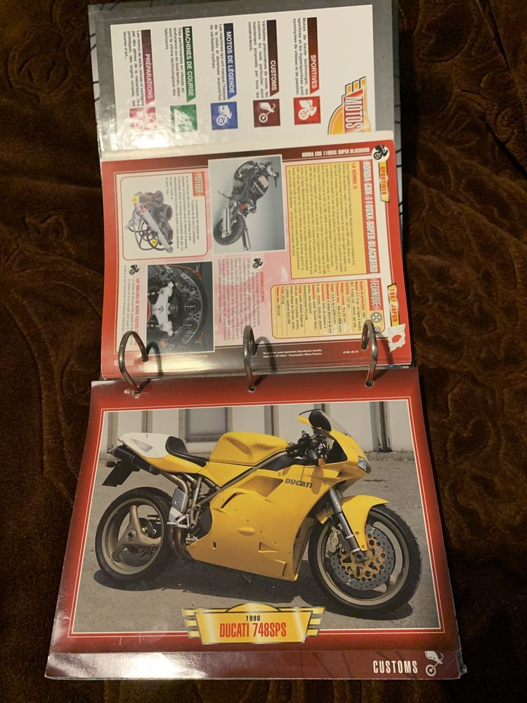 Album de colectie moto Motos Passion