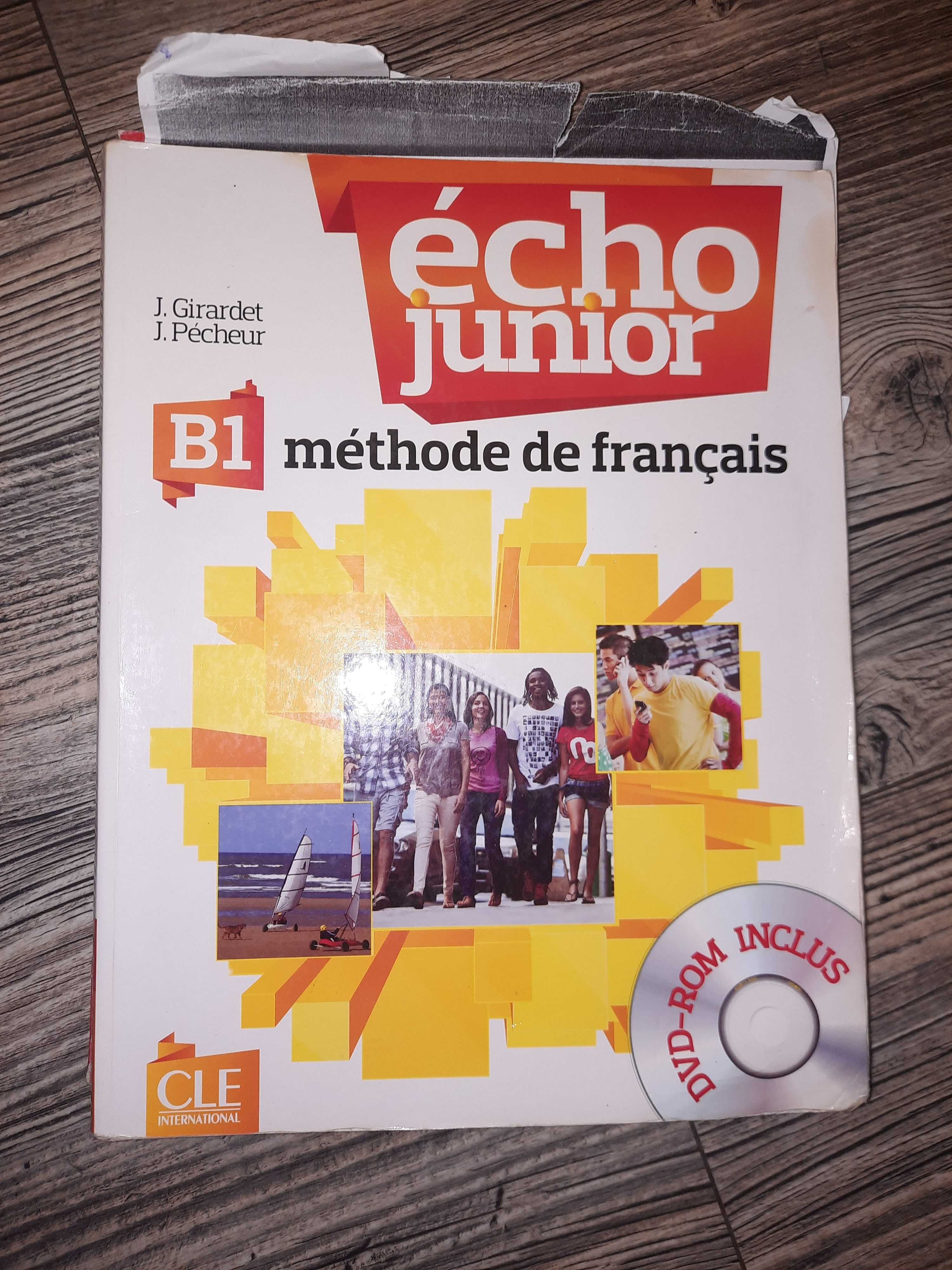 Учебници по френски Echo A2,B1,B1.2,B2(CLE International) livre+cahier