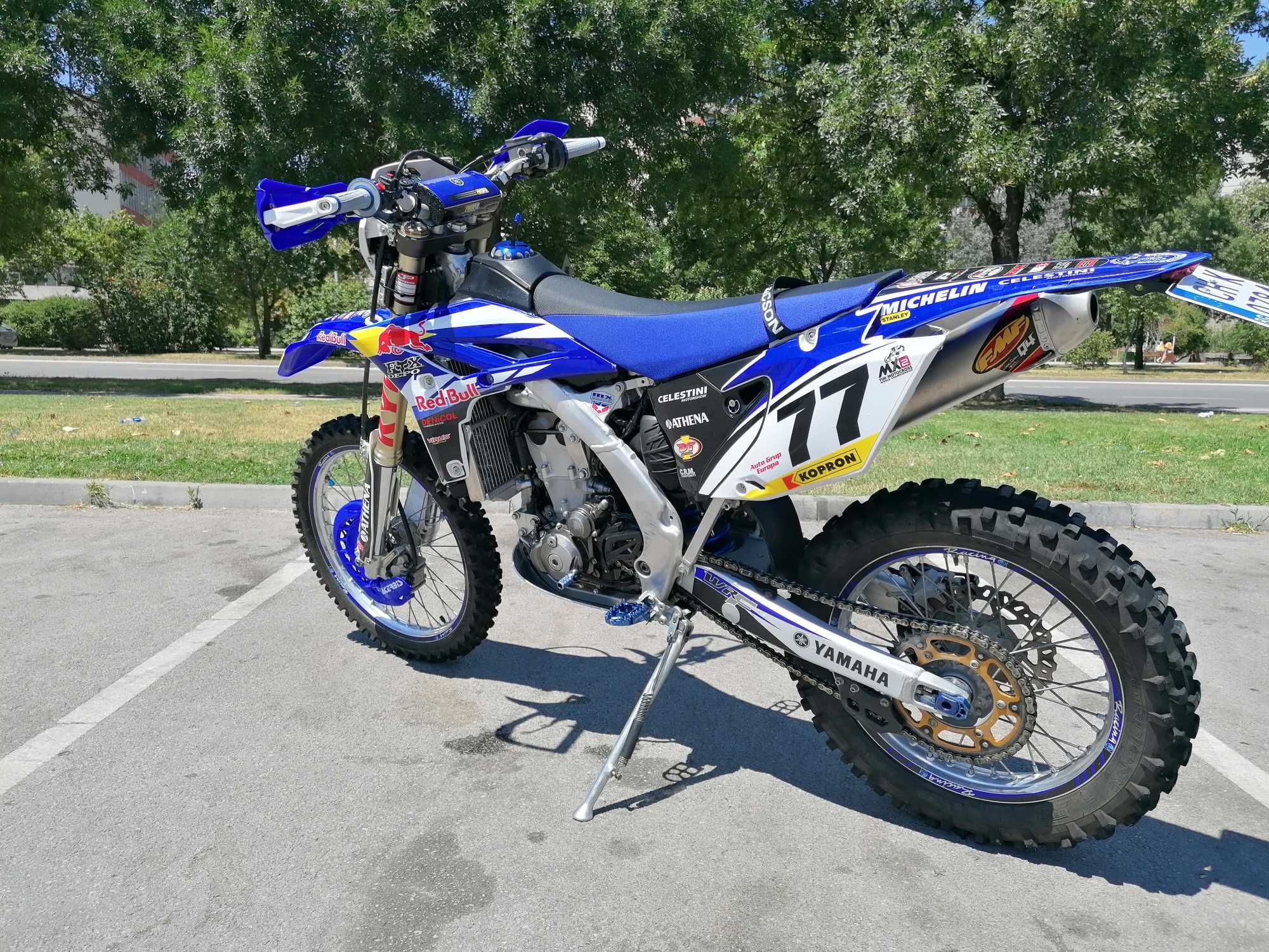 Yamaha wr450 f  Топ