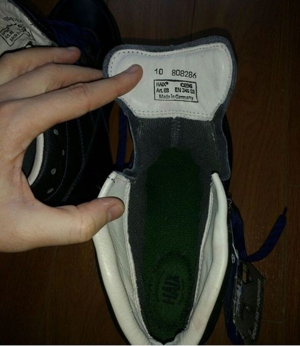 Ghete impermeabile Haix Gore-Tex cu bombeu Made in Germany mărimea 43