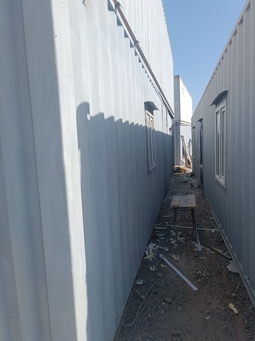 Kanteyner domik yotoqxona restarvatsiya