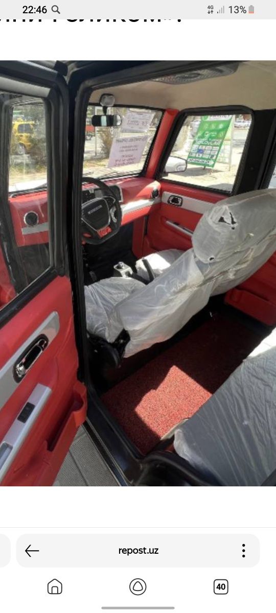 Elektramobil mini gelik 90 km yurip duripdi 4  omozotir damanik qoyilg