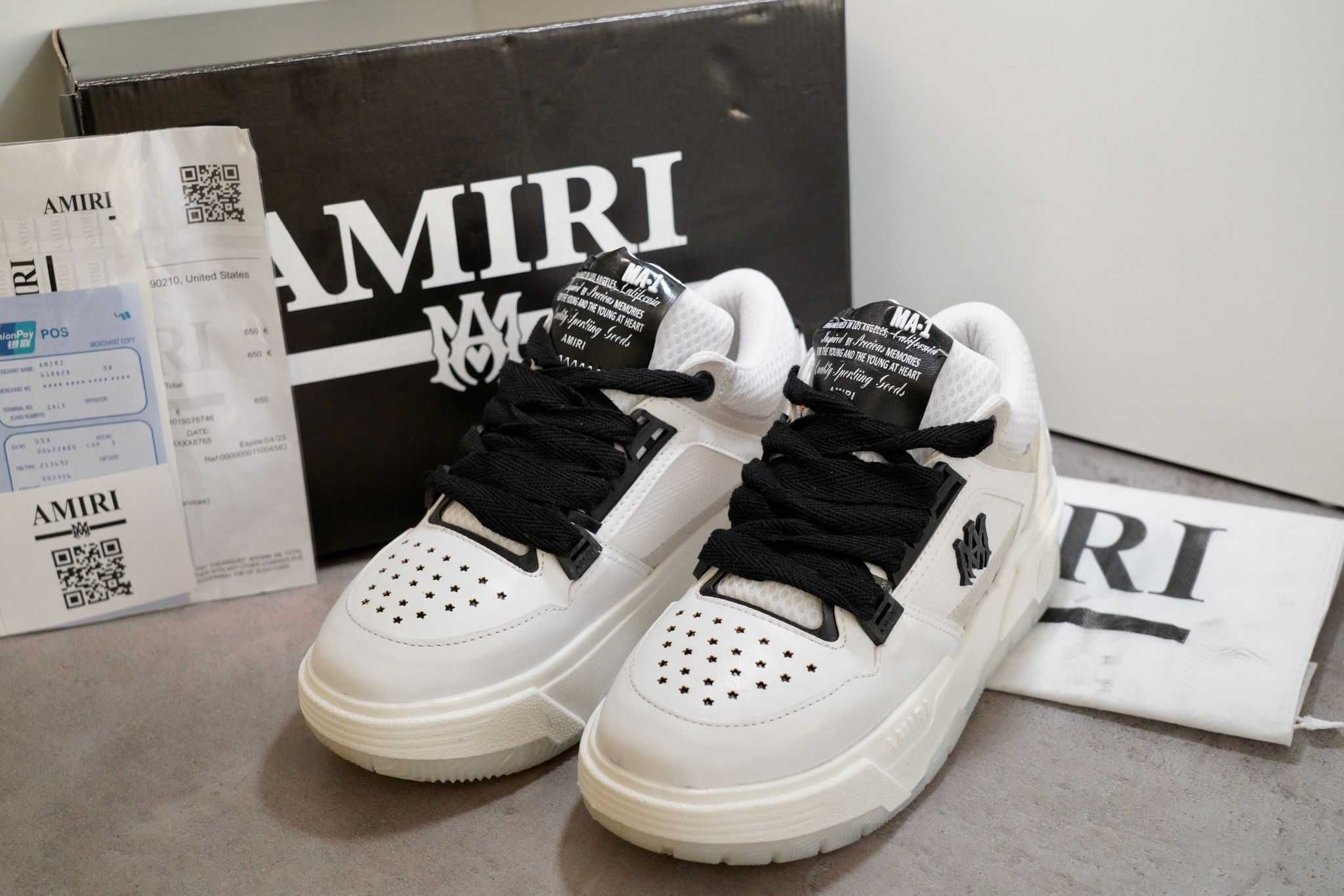 Adidași Amiri MA-1 sneakers-Toate Mărimile Disponibile (36-45)Cu Cutie