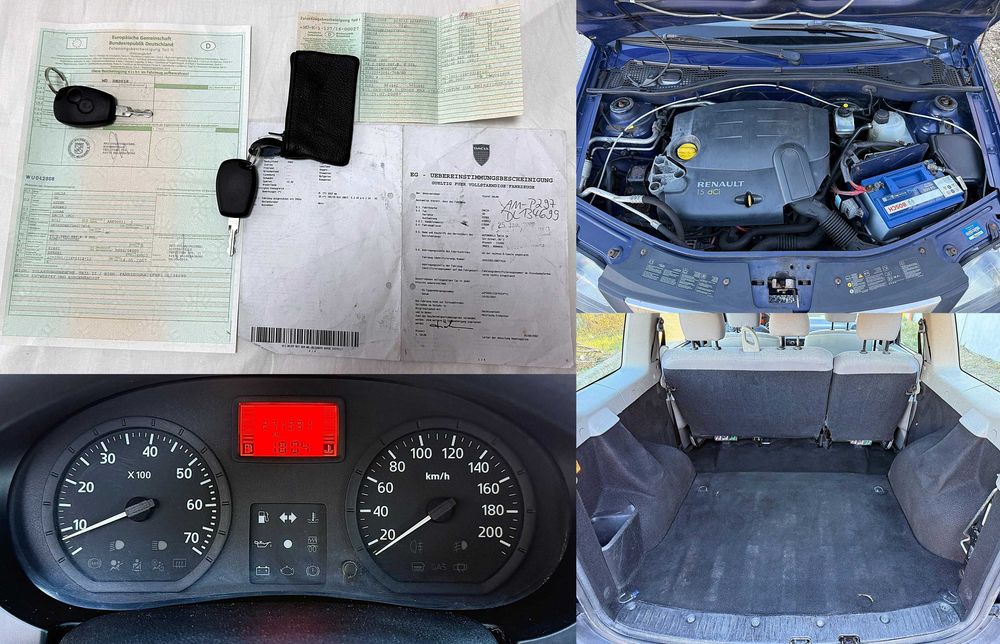 DACIA LOGAN MCV 1.5 DCI 01/2008 Import recent Germania-AER CONDITIONAT