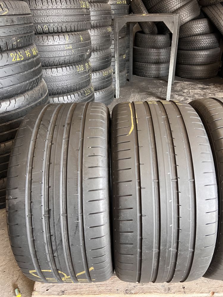 4 anvelope vara 255/35/18 + 225/40/18 , Dunlop !