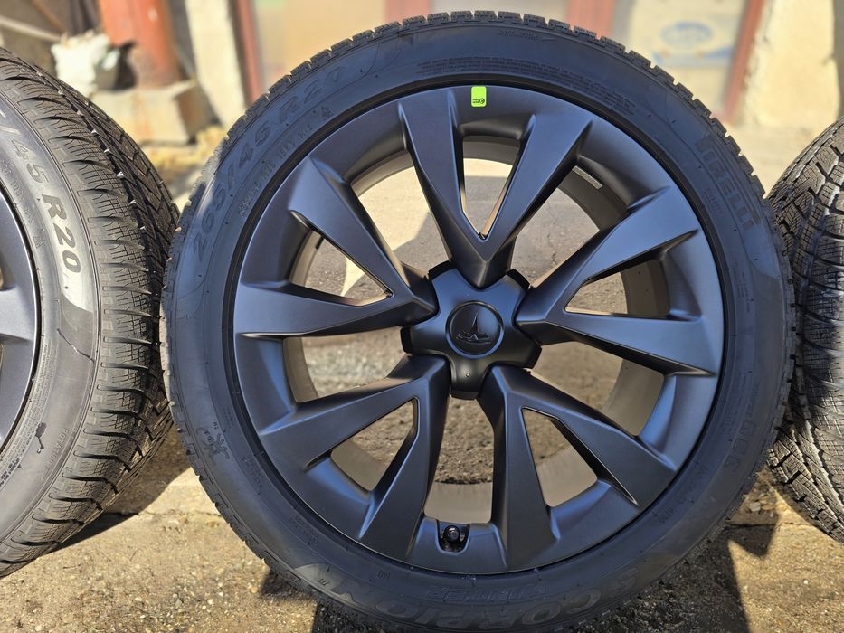 Jante Originale Tesla Model X 20" NOI Cyberstream Iarna 2023