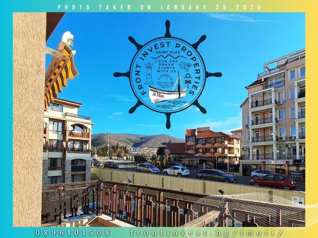 Дава се под наем Едностаен апартамент в Свети Влас - 58 кв.м за 180 € - Снимка #3