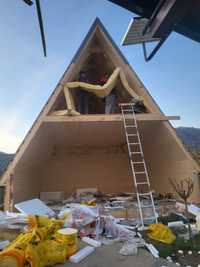 Vand cabane stil A-frame