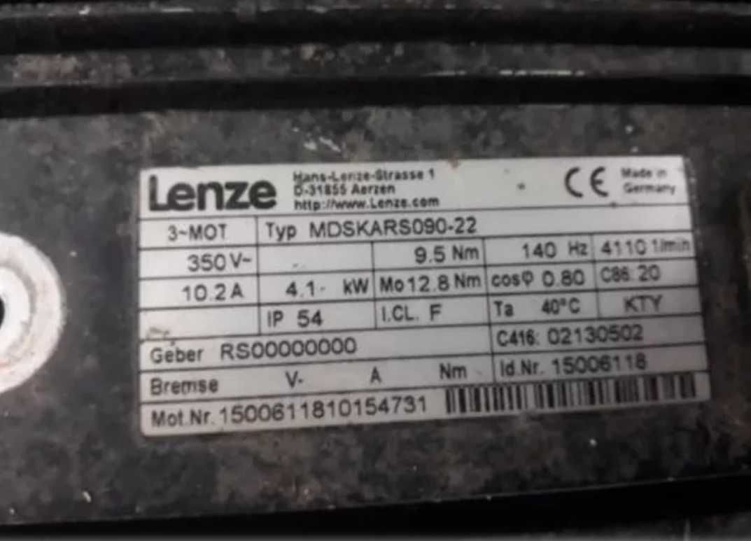 Motor servomotor Lenze