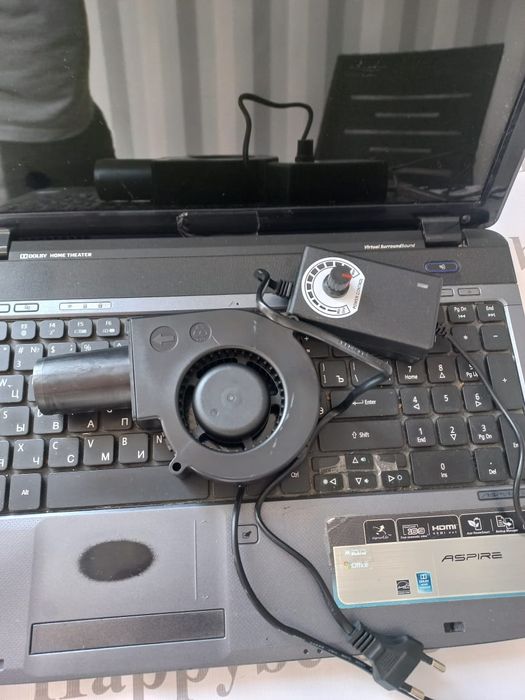 Воздуходувка с регулятором  для отработки