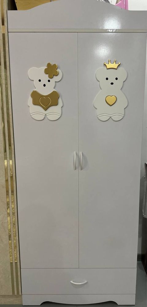 Детский шкаф и кровать