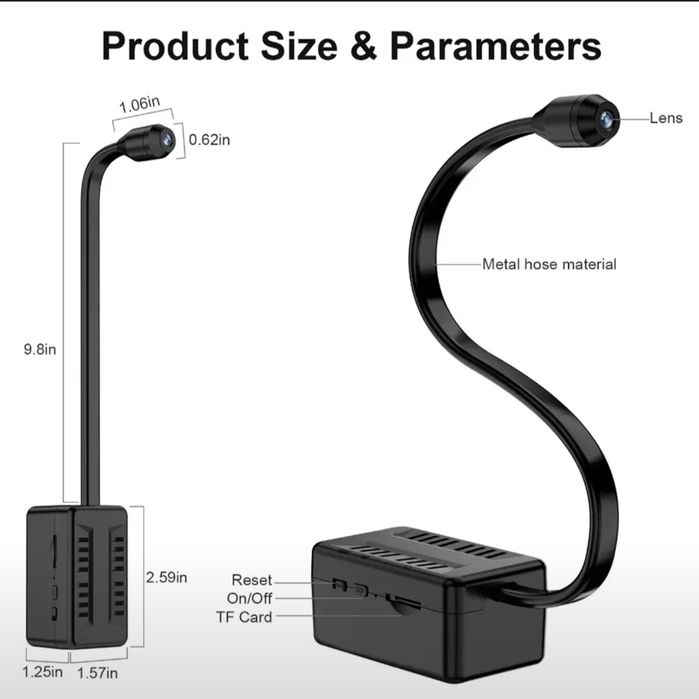 Мини Wi-Fi камера с аккумулятором