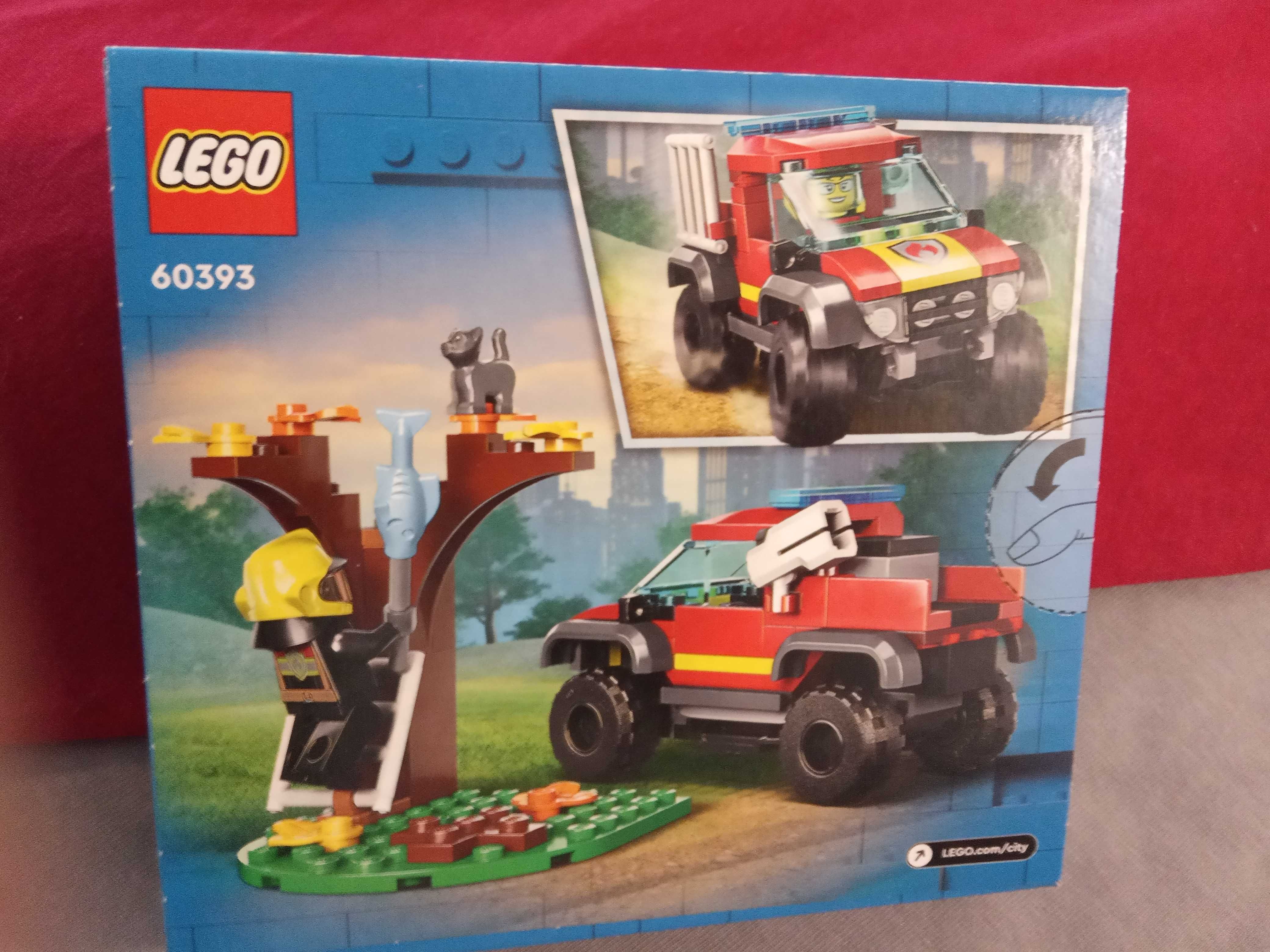 Lego 60393 Jeep de pompieri nou, sigilat