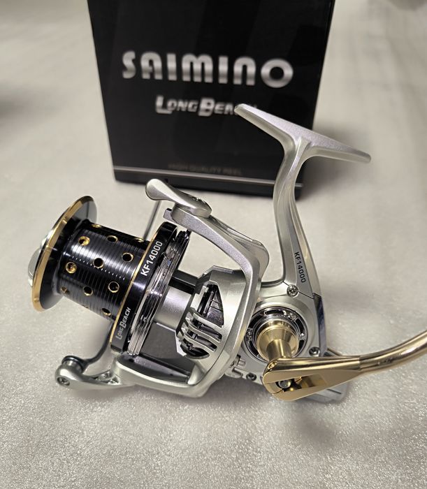 SET 2 Mulinete WIND BLADE SAIMINO KF 14000 Long Cast 14 Rulmenti