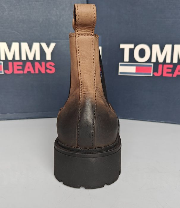 Ghete Tommy Hilfiger Chelsea  *originale*piele naturală*top