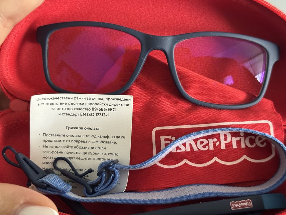 Детски защитни очила Fisher-Price FPVN005 с еластична каишка