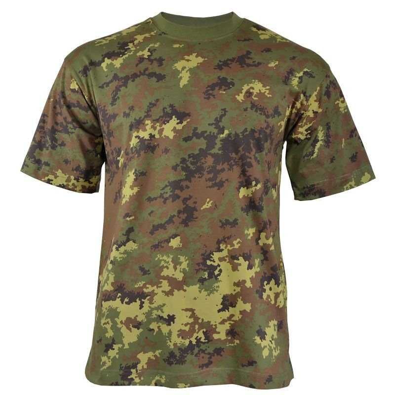 Tricou camuflaj vegetato