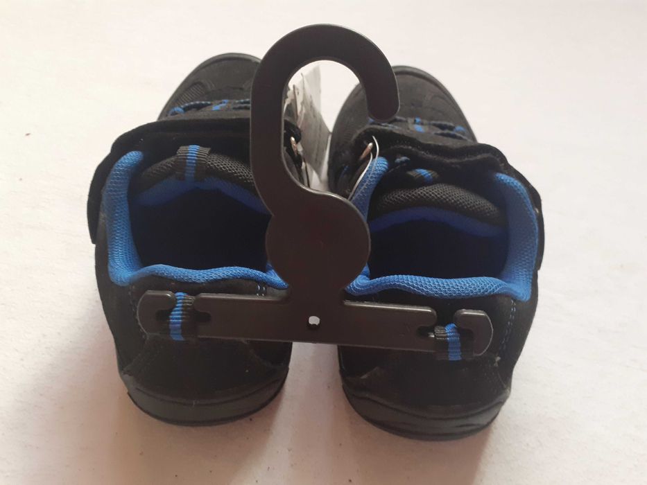 Adidasi copii prindere velcro,numar 31, 35, 36, 37, 39,negri-blue, noi