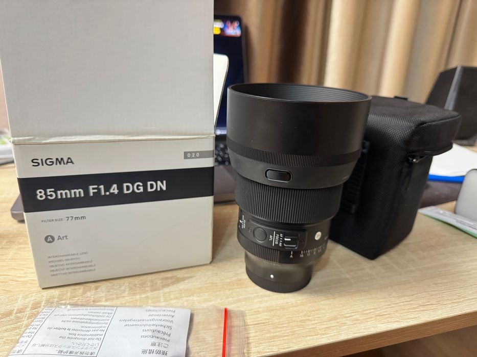 Sigma 85mm f1,4 dg dn , sony