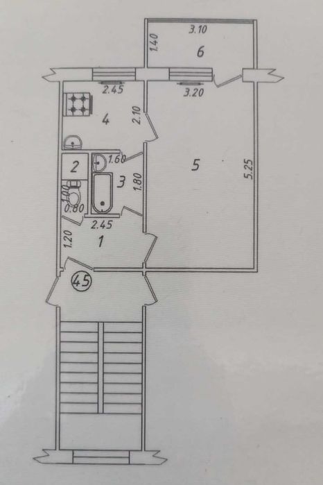 •‼️СРОЧНО‼️Метро Чиланзар Близко 1ком квартира продается на Добмрабаде
