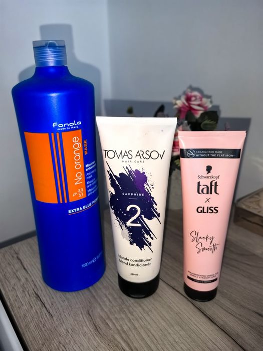 Set 3 produse pentru păr nuantatoare și crema