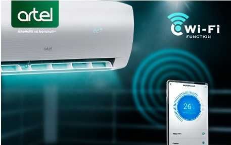 Кондиционер ARTEL 12 Shahrisabz INVERTER WI-FI низкая цена+Доставка!!